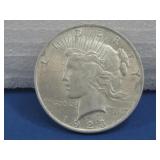 Silver 1923 Peace Dollar
