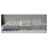 Three Five Row Boxes Of NBA Basketball Cards