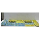 Twenty-Eight New Mexico License Plates