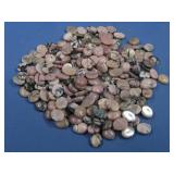 Two Hundred Rhodonite Cabochons 8x10mm