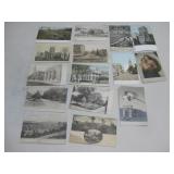 Fifteen 100 Year Old Post Cards