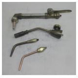 Four Welding/Cutting Torch Tips