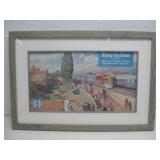 Vtg Superchief At Alvarado 14' x 22'