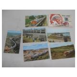 NIOP Six Fred Harvey Post Cards