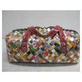 Nahui Ollin Candy Wrapper Purse Handbag