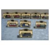 NIP Nine Chevron Commemorative Model Cars & Trucks