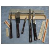 Vtg Stanley Cooking & Serving Utensils In Box