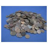 500 Copper Cents (Mixed Wheat)