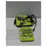 RYOBI D43 Drill W/Bits Powers On