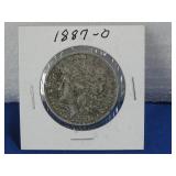 1887-O Morgan Silver Dollar 90% Silver