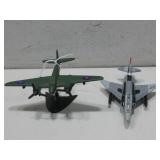 Two Maisto Fighter Jet Air Plane Toys