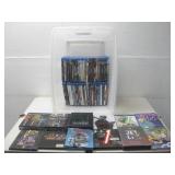 60 Assorted Blue-Ray Dvd Movies Untested