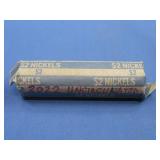 2022 Uncirculated Jefferson Nickel Roll