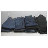 Thirty-Three Pairs Of Jeans/Pants Sz 29-36