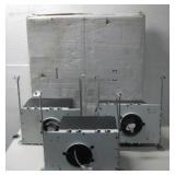 Three Elco Lighting Recessed Cans Light Fixtures