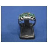 Vtg S.S. Native American Ring Tested