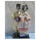 Oriental Style Decorative Figures 21' Tall See