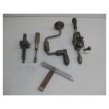 Assorted Vtg Hand Tools Stanley & More