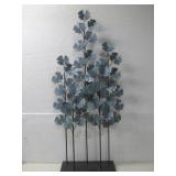 Metal Leaf Sculpture Butterflies 37' Tall