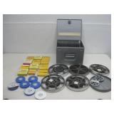 8mm Home Movies Brumberger Metal Storage Box See