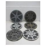 Six 16mm Sound Film Reels See Info