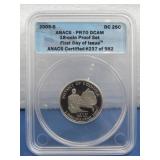 Graded 2009-S 25 Cent First Day Issue See Info