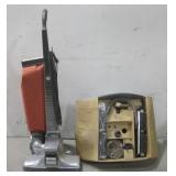 Vtg Kirby Heritage Vacuum W/Attachments Powers On