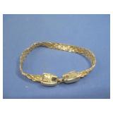 Gold Tone Bracelet