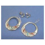 Two Pair SW Style Earrings