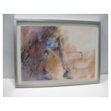 Framed Signed Dianna Shomaker Mixed Media Art See