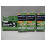 NIB Three  Monistat 3 Combo Packs  See Info