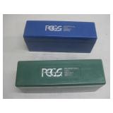 Twp PCGS Plastic Coin Containers/Boxes