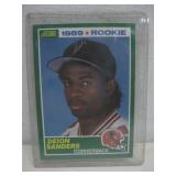 Score 1989 Rookie Deion Sanders Atlanta See