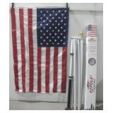 NIOP Flag Pole & American Flag 21'