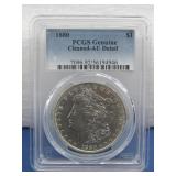 Silver Morgan Dollar 1880 PCGS Graded