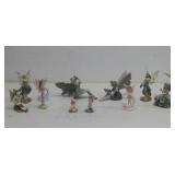 Assorted Fairy Resin Figurines 7' Largest