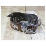 32' Appaloosa Trading Co Hallmarked Leather See