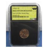 UNC From US Mint Sealed Bag 1958-D One Cent