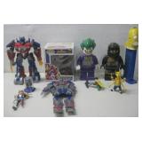 Lego Mini Fig Clocks,Transformer Optimus Prime See