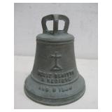 Bronze Souvenir Bell From California Mission 3'
