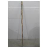 Carved Wooden Walking Stick 57.5' Tall