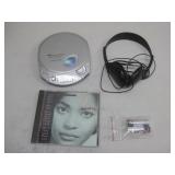 Sony Walkman W/Headphones & Nancy Wilson CD See