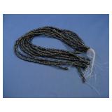 Ten Black Coral 12mm Bead Strands 15' Each