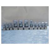 Eleven NIP Assorted Style Router Bits