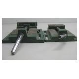 Two Drill Press Vises #4 & #5 Cast Iron