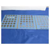 Lincoln Cent Album W/ 48 Coins