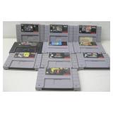 Ten Super Nintendo Entertainment Systems Games See