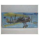 NIB Vtg Guillows Stearman PT-17 Flying Model See