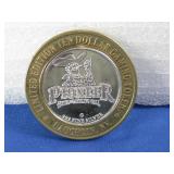 Pioneer $10 Gaming Token W/ .999 Fine Silver