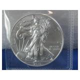 Silver Eagle 1 Oz Fine Silver Dollar Coin